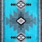 Flash Furniture 5x7 Turquoise Rustic Southwest Style Area Rug ACD-RGC318-57-TQ-GG - alternate 7